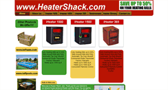 Desktop Screenshot of heatershack.com